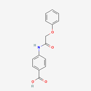 4-[(phenoxyacetyl)amino]benzoic acid