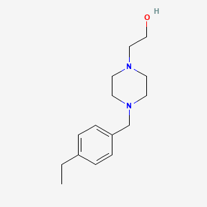 2-[4-(4-ethylbenzyl)-1-piperazinyl]ethanol