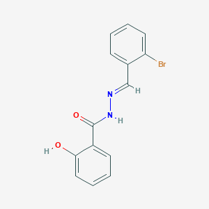 N'-(2-bromobenzylidene)-2-hydroxybenzohydrazide