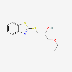 1-(1,3-benzothiazol-2-ylthio)-3-isopropoxy-2-propanol
