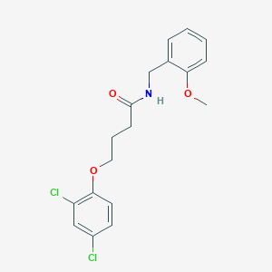 4-(2,4-dichlorophenoxy)-N-(2-methoxybenzyl)butanamide