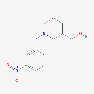 [1-(3-nitrobenzyl)-3-piperidinyl]methanol