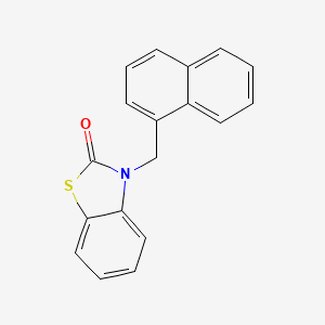 3-(1-naphthylmethyl)-1,3-benzothiazol-2(3H)-one