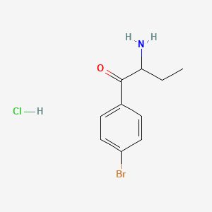 2-amino-1-(4-bromophenyl)-1-butanone hydrochloride