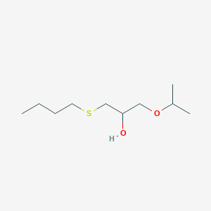 molecular formula C10H22O2S B3845515 1-(butylthio)-3-isopropoxy-2-propanol 