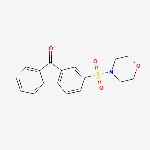 2-(4-morpholinylsulfonyl)-9H-fluoren-9-one