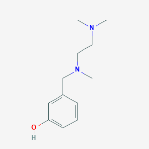 3-{[[2-(dimethylamino)ethyl](methyl)amino]methyl}phenol