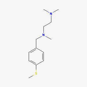 N,N,N'-trimethyl-N'-[4-(methylthio)benzyl]-1,2-ethanediamine