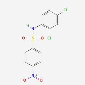 molecular formula C12H8Cl2N2O4S B3845874 N-(2,4-dichlorophenyl)-4-nitrobenzenesulfonamide 