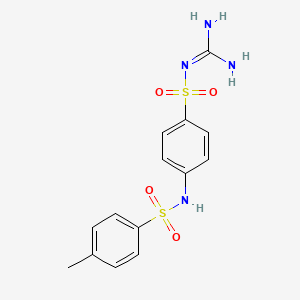 N-[4-({[amino(imino)methyl]amino}sulfonyl)phenyl]-4-methylbenzenesulfonamide