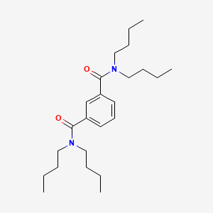 molecular formula C24H40N2O2 B3846289 N,N,N',N'-tetrabutylisophthalamide 
