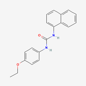 molecular formula C19H18N2O2 B3846309 N-(4-ethoxyphenyl)-N'-1-naphthylurea CAS No. 110145-14-7