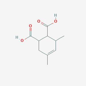 molecular formula C10H14O4 B3846665 3,5-dimethyl-4-cyclohexene-1,2-dicarboxylic acid CAS No. 5346-13-4