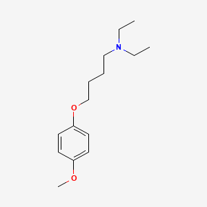 molecular formula C15H25NO2 B3846918 N,N-diethyl-4-(4-methoxyphenoxy)-1-butanamine 