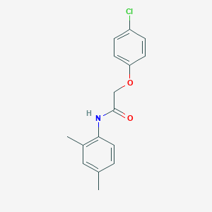 molecular formula C16H16ClNO2 B3846942 2-(4-chlorophenoxy)-N-(2,4-dimethylphenyl)acetamide 