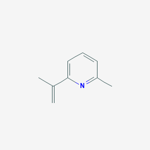 molecular formula C9H11N B038471 2-Isopropenyl-6-methylpyridine CAS No. 118775-70-5