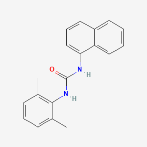 molecular formula C19H18N2O B3847136 N-(2,6-dimethylphenyl)-N'-1-naphthylurea 