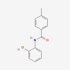molecular formula C14H13NO2 B3847194 N-(2-hydroxyphenyl)-4-methylbenzamide CAS No. 57709-82-7
