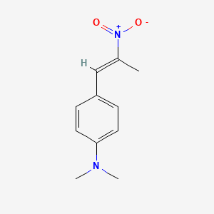 molecular formula C11H14N2O2 B3849359 N,N-dimethyl-4-(2-nitro-1-propen-1-yl)aniline CAS No. 52287-57-7