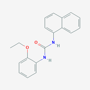 molecular formula C19H18N2O2 B3849441 N-(2-ethoxyphenyl)-N'-1-naphthylurea 