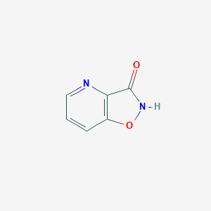 molecular formula C6H4N2O2 B038499 异恶唑并[4,5-b]吡啶-3(2H)-酮 CAS No. 122019-40-3