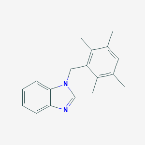 molecular formula C18H20N2 B385047 1-(2,3,5,6-tetramethylbenzyl)-1H-benzimidazole CAS No. 615279-12-4