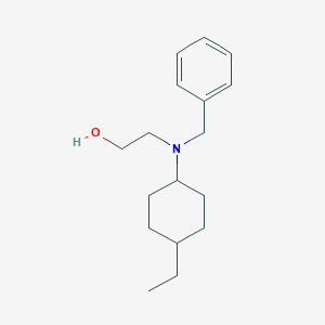 molecular formula C17H27NO B3850707 2-[benzyl(4-ethylcyclohexyl)amino]ethanol 