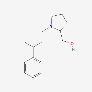 [1-(3-phenylbutyl)-2-pyrrolidinyl]methanol