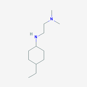 molecular formula C12H26N2 B3850827 N'-(4-ethylcyclohexyl)-N,N-dimethyl-1,2-ethanediamine 