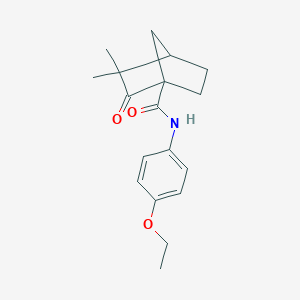 N-(4-ethoxyphenyl)-3,3-dimethyl-2-oxobicyclo[2.2.1]heptane-1-carboxamide