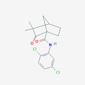 N-(2,5-dichlorophenyl)-3,3-dimethyl-2-oxobicyclo[2.2.1]heptane-1-carboxamide