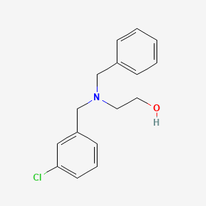 2-[benzyl(3-chlorobenzyl)amino]ethanol