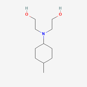 molecular formula C11H23NO2 B3852726 2,2'-[(4-methylcyclohexyl)imino]diethanol 