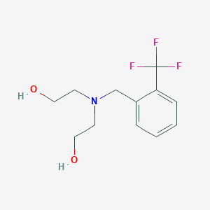 2,2'-{[2-(trifluoromethyl)benzyl]imino}diethanol