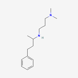 molecular formula C15H26N2 B3853115 N,N-dimethyl-N'-(1-methyl-3-phenylpropyl)-1,3-propanediamine 