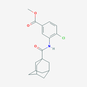 Methyl 3-[(1-adamantylcarbonyl)amino]-4-chlorobenzoate