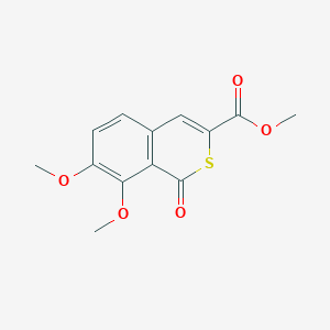 methyl 7,8-dimethoxy-1-oxo-1H-isothiochromene-3-carboxylate