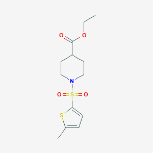 Ethyl1-[(5-methyl-2-thienyl)sulfonyl]-4-piperidinecarboxylate