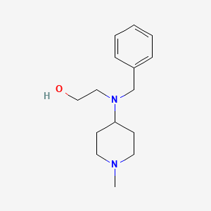 molecular formula C15H24N2O B3853422 2-[benzyl(1-methyl-4-piperidinyl)amino]ethanol 