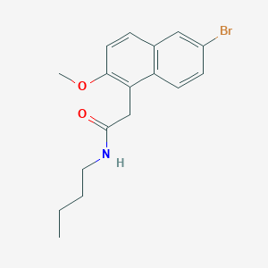 2-(6-bromo-2-methoxynaphthalen-1-yl)-N-butylacetamide