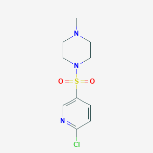 1-(6-Chloro-pyridine-3-sulfonyl)-4-methyl-piperazine