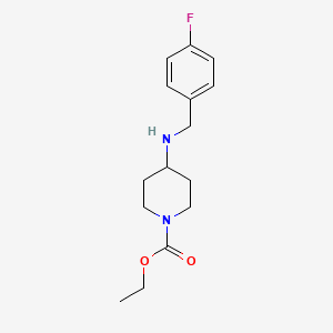 ethyl 4-[(4-fluorobenzyl)amino]-1-piperidinecarboxylate