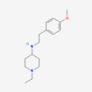 1-ethyl-N-[2-(4-methoxyphenyl)ethyl]-4-piperidinamine