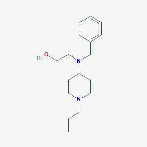 molecular formula C17H28N2O B3853698 2-[benzyl(1-propyl-4-piperidinyl)amino]ethanol 