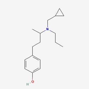 4-{3-[(cyclopropylmethyl)(propyl)amino]butyl}phenol