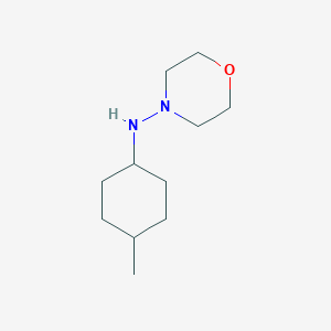 molecular formula C11H22N2O B3854147 N-(4-methylcyclohexyl)-4-morpholinamine 