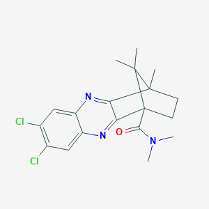 7,8-dichloro-N,N,4,11,11-pentamethyl-1,2,3,4-tetrahydro-1,4-methanophenazine-1-carboxamide