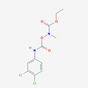 ethyl ({[(3,4-dichlorophenyl)amino]carbonyl}oxy)methylcarbamate
