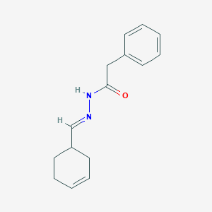 molecular formula C15H18N2O B3854510 N'-(3-cyclohexen-1-ylmethylene)-2-phenylacetohydrazide 