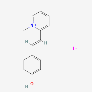 2-[2-(4-hydroxyphenyl)vinyl]-1-methylpyridinium iodide
